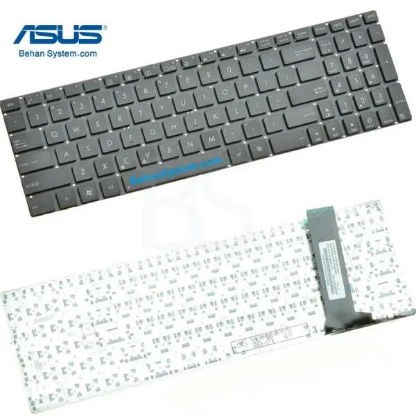 کیبورد لپ تاپ ASUS مدل N56 Keyboard Laptop ASUS N56 - 5