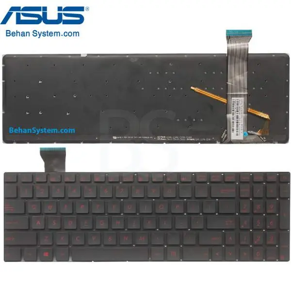 کیبورد لپ تاپ ASUS مدل ROG GL552 - 4