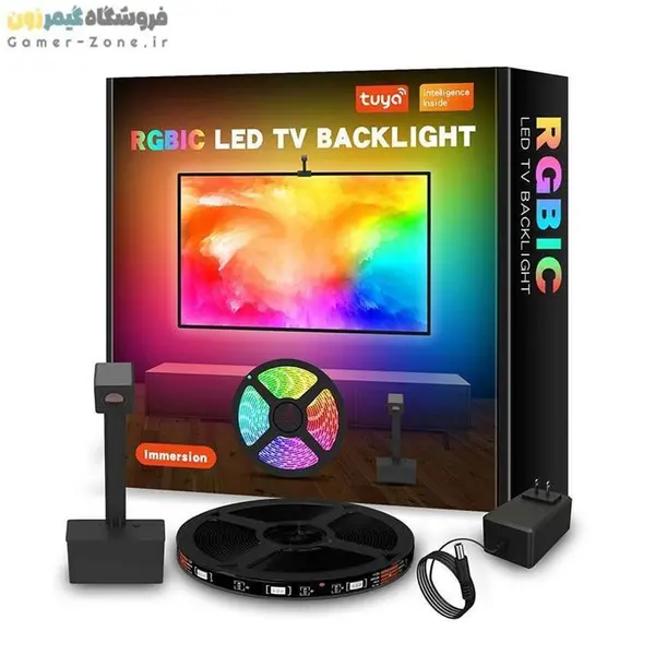 کیت همگام سازی نور پس زمینه تلویزیون مدل دوربین دار Camera TV Backlight Screen Color Sync Kit WiFi