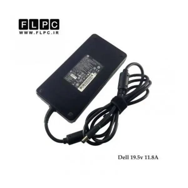 آداپتور لپ تاپ دل Dell 19.5V 11.8A Slim Org Plus _5.0*7.4 کابل PC - 2