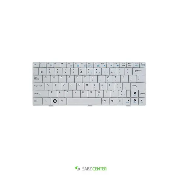 کیبورد لپ تاپ ایسوس Eee PC 1005-1004 -بدون فریم فلت پهن ASUS Eee PC 1004 1005 Frame Notebook Keyboard - 5