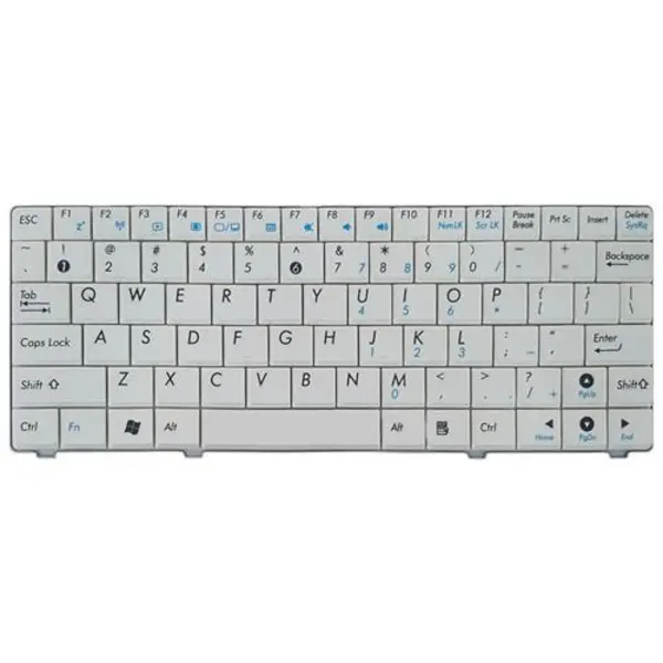 کیبورد لپ تاپ ایسوس Eee PC ۹۰۰ اینترکوچک بدون فریم کیبورد لپ تاپ ایسوس Eee PC 900