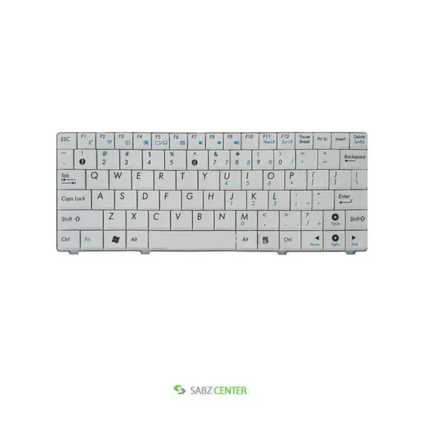 کیبورد لپ تاپ ایسوس Eee PC ۹۰۰ اینترکوچک بدون فریم کیبورد لپ تاپ ایسوس Eee PC 900