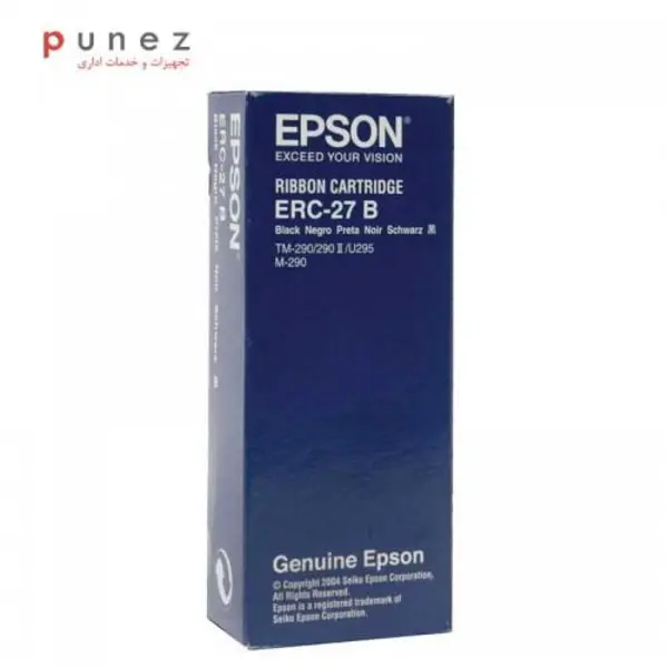 سایر لوازم جانبی کامپیوتر و لپ تاپ ریبون پرینتر اپسون مدل ERC 27 Ribbon Printer EPSON ERC 27 - 2