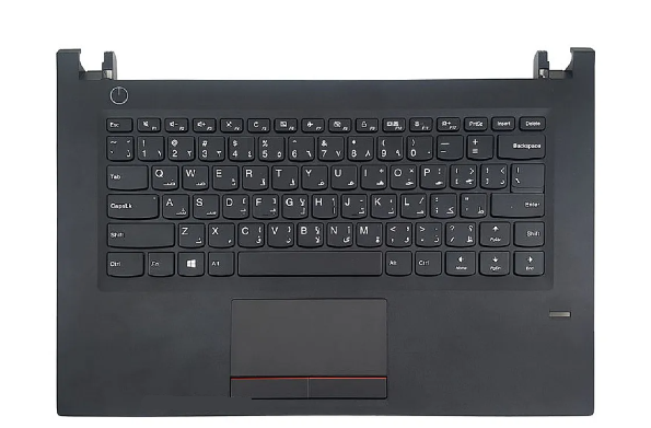 کیبورد لپ تاپ لنوو Essential E42-70 مشکی-با قاب C به همراه تاچ پد Lenovo Essential E42-70 Black With Frame C Keyboard Laptop