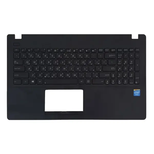 Frame C Asus X551C + Keyboard قاب لپ تاپ ایسوس با کیبرد Keyboard Laptop Asus X551 Black Whit Case C - 2