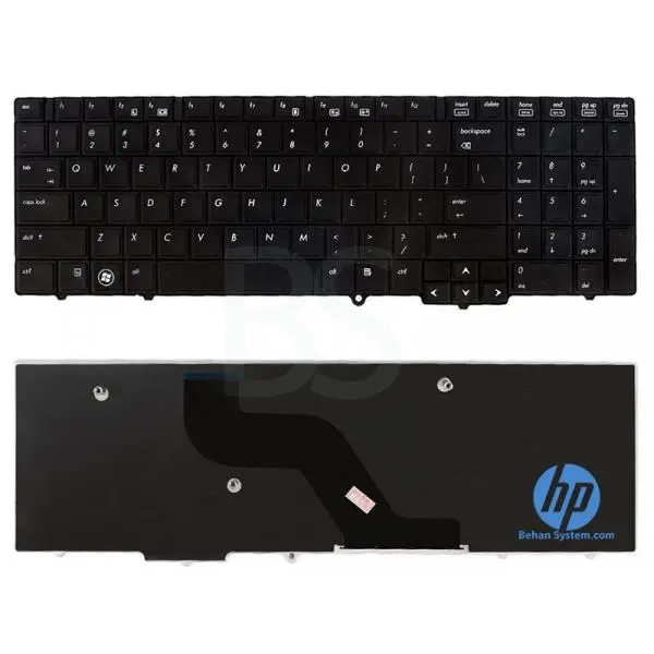 کیبورد لپ تاپ HP مدل Elitebook 8540P-W Keyboard Laptop HP 8540