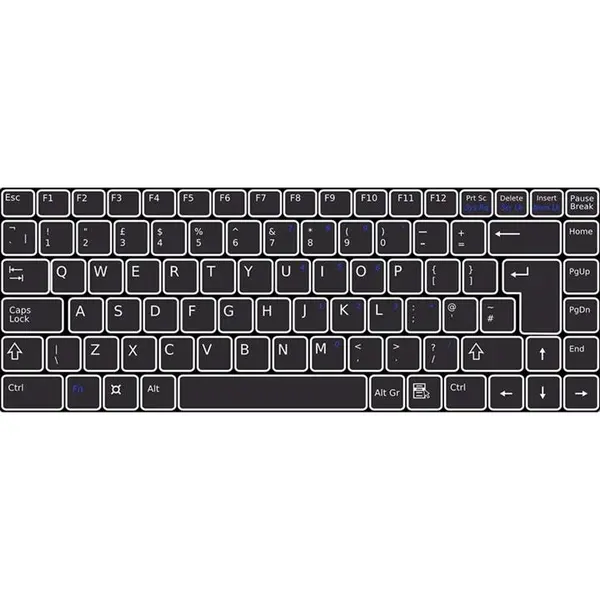 کیبورد لپ تاپ اچ پی مدل کامپک سی کیو 40 کیبورد لپ تاپ اچ پی HP laptop keyboard Compaq Presario CQ40 - 5