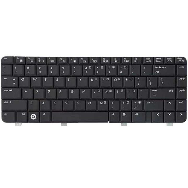 کیبورد لپ تاپ اچ پی مدل Compaq Presario CQ۴۵ مشکی کیبورد لپ تاپ اچ پی HP laptop keyboard Compaq Presario CQ45