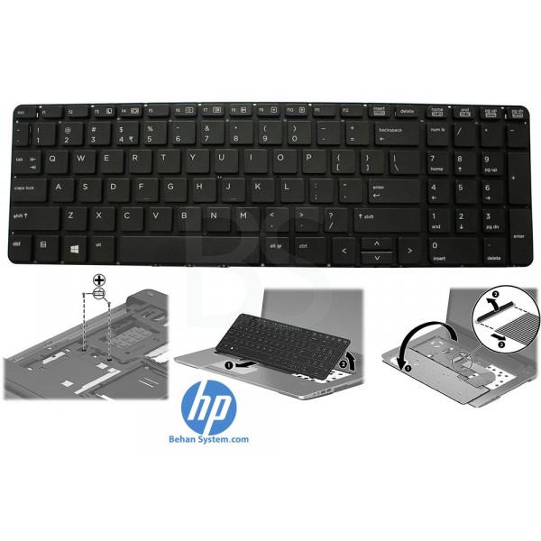 کیبورد لپ تاپ HP مدل ProBook 470-G0