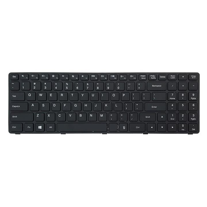 کیبرد لپ تاپ لنوو IdeaPad 100S-15IBD مشکی-بافریم IdeaPad 100S-15IBD  Laptop Keyboard