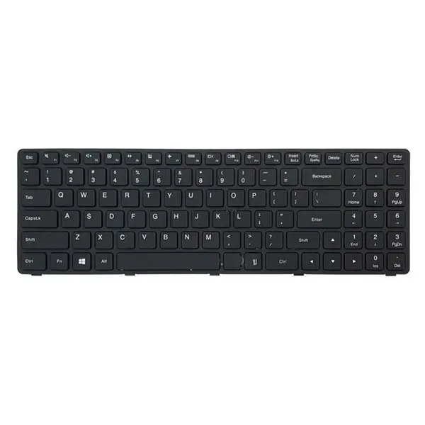 کیبرد لپ تاپ لنوو IdeaPad 100S-15IBD -بافریم IdeaPad 100S-15IBD Laptop Keyboard - 2