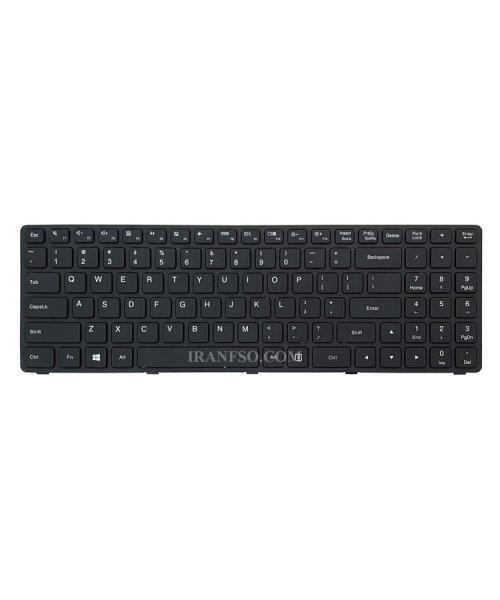 کیبرد لپ تاپ لنوو IdeaPad 100S-15IBD مشکی-بافریم IdeaPad 100S-15IBD  Laptop Keyboard