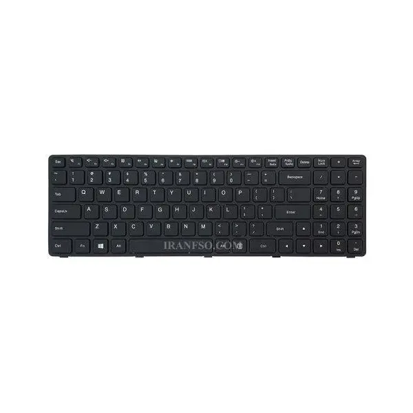 کیبرد لپ تاپ لنوو IdeaPad 100S-15IBD -بافریم IdeaPad 100S-15IBD Laptop Keyboard - 5