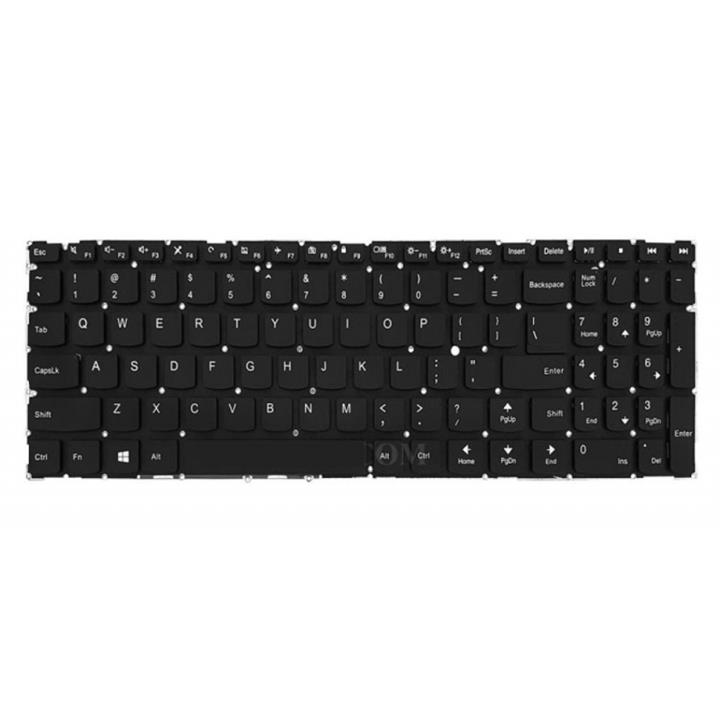 کیبرد لپ تاپ لنوو Ideapad 300 مشکی-اینترکوچک بدون فریم Ideapad 300 Black Laptop Keyboard