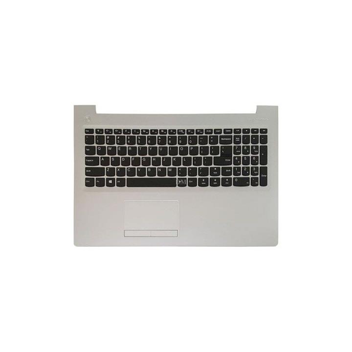 کیبرد لپ تاپ لنوو IdeaPad 310-15 مشکی-با قاب نقره ای به همراه تاچ پد IdeaPad 310 15 Black With Frame C Silver Laptop Keyboard