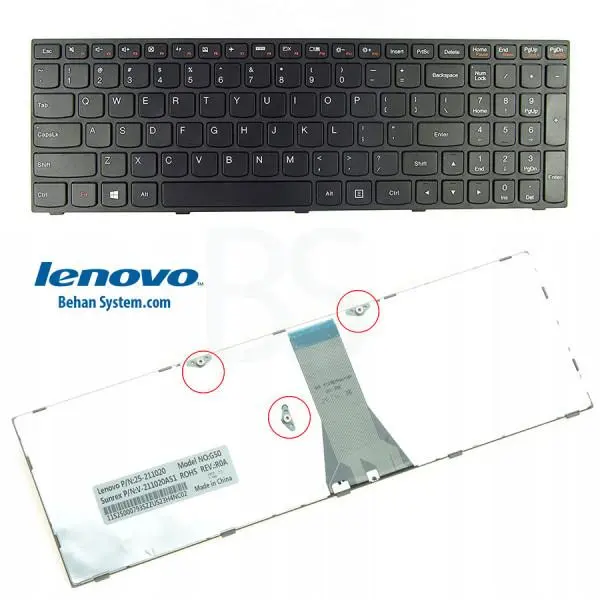 کیبورد لپ تاپ لنوو IdeaPad مدل Flex-2-15 - 2