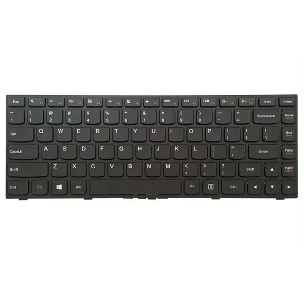 کیبرد لپ تاپ لنوو Ideapad G40-70 -با فریم Ideapad G40-70 Laptop Keyboard