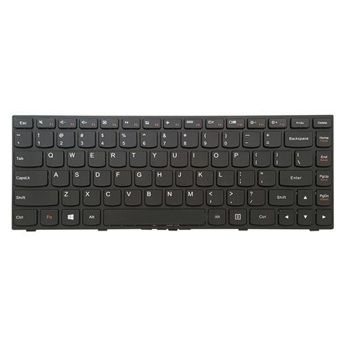 کیبرد لپ تاپ لنوو Ideapad G40-70 مشکی-با فریم Ideapad G40-70 Laptop Keyboard