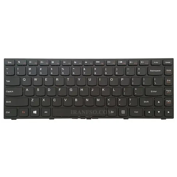 کیبرد لپ تاپ لنوو Ideapad G40-70 -با فریم Ideapad G40-70 Laptop Keyboard