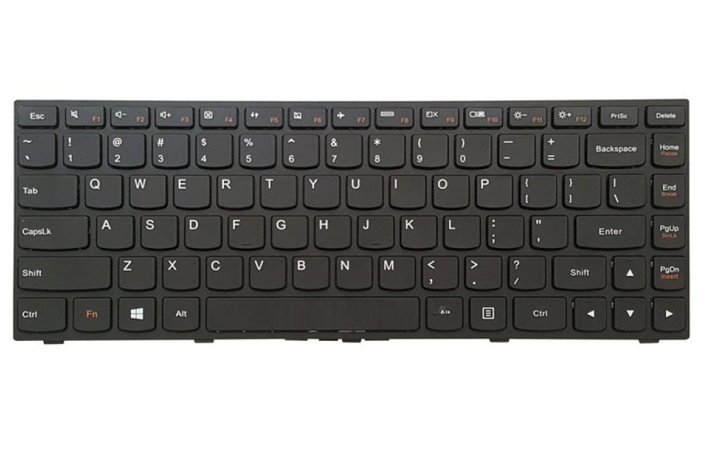 کیبرد لپ تاپ لنوو Ideapad G40-70 مشکی-با فریم Ideapad G40-70 Laptop Keyboard