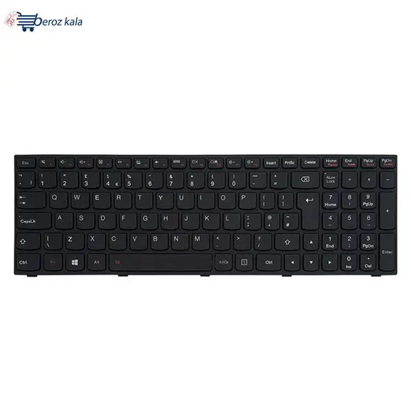 کیبرد لپ تاپ لنوو IdeaPad G50-70 -بدون بک لایت-با فریم - 2