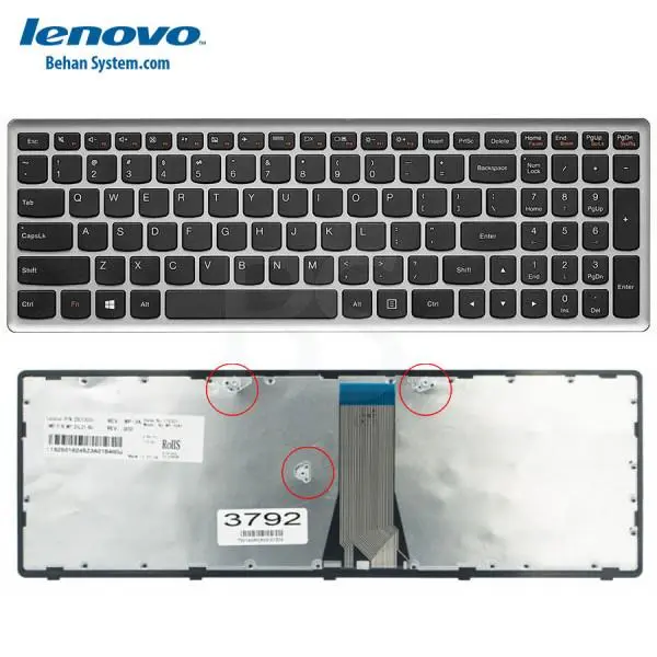 کیبورد لپ تاپ لنوو IdeaPad مدل G510S - 2