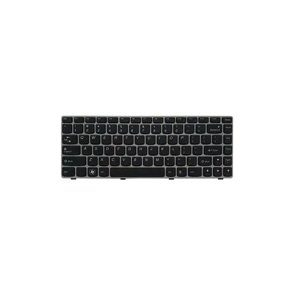 کیبورد لپ تاپ لنوو IdeaPad Z360 -با فریم نقره ای Lenovo Keyboard Laptop IdeaPad Z360
