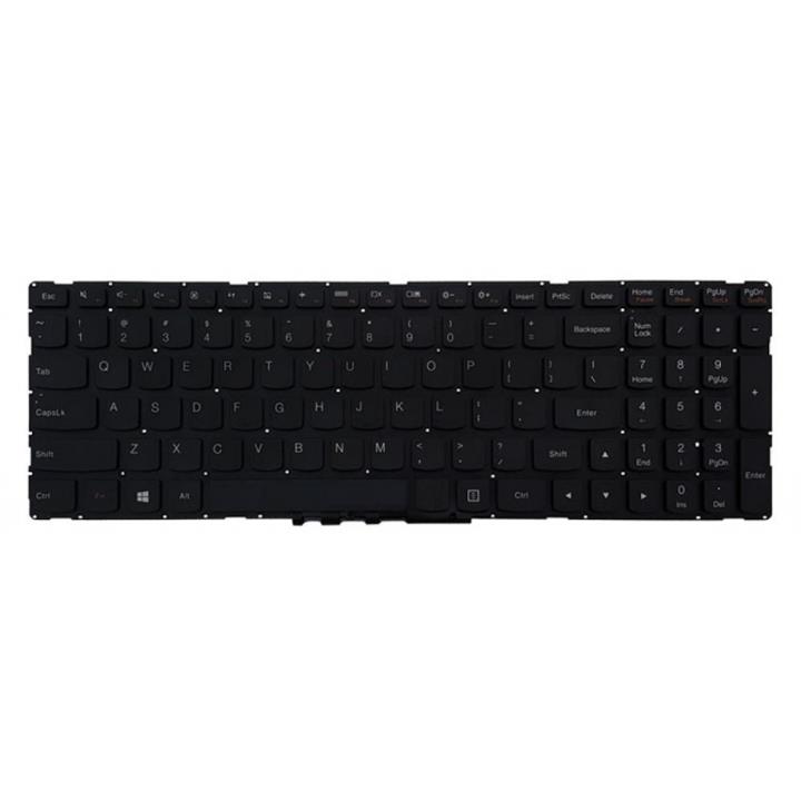 کیبرد لپ تاپ لنوو IdeaPad Z500 مشکی-با فریم نوک مدادی IdeaPad Z500 Laptop Keyboard