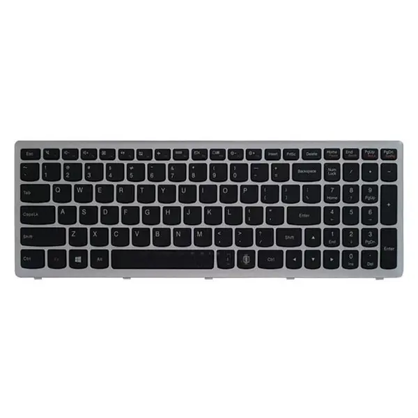 کیبرد لپ تاپ لنوو IdeaPad Z500 -با فریم نوک مدادی IdeaPad Z500 Laptop Keyboard