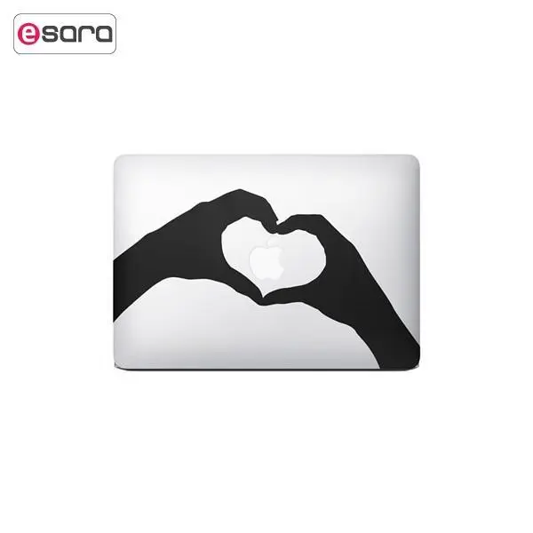 برچسب تزئینی ونسونی مدل iLove مناسب برای مک بوک Wensoni iLove MacBook Sticker For MacBook Air 13 - 2