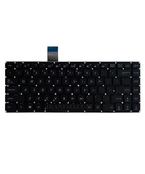 کیبرد لپ تاپ ایسوس K46 مشکی-اینترکوچک بدون فریم K46 Laptop Keyboard