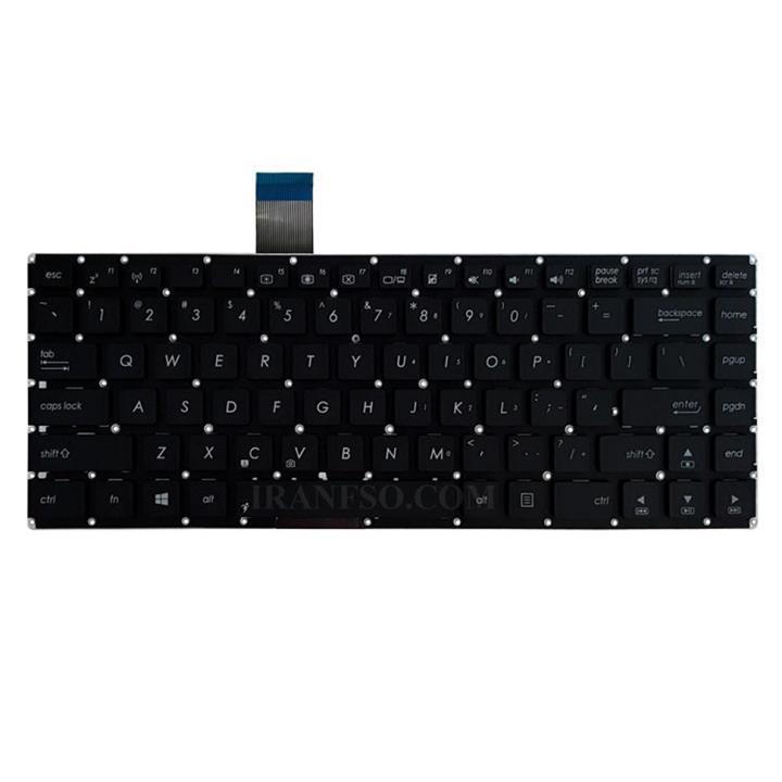 کیبرد لپ تاپ ایسوس K46 مشکی-اینترکوچک بدون فریم K46 Laptop Keyboard