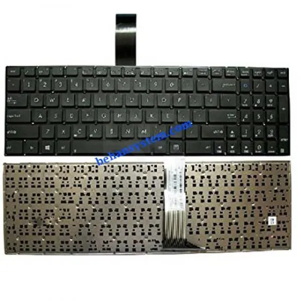 کیبورد لپ تاپ ایسوس K56 -اینترکوچک بدون فریم Keyboard Laptop Asus K56