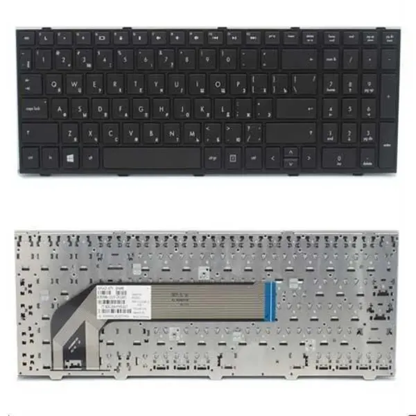 کیبورد لپ تاپ اچ پی HP Laptop Keyboard Probook 4540 Keyboard HP Probook 4540 - با بک لایت بدون فریم