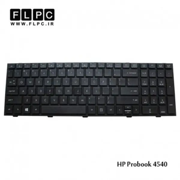 کیبورد لپ تاپ اچ پی HP Laptop Keyboard Probook 4540 Keyboard HP Probook 4540 - با بک لایت بدون فریم