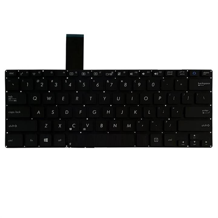 کیبورد لپ تاپ ایسوس مدل S300 مشکی اینترکوچک بدون فریم کیبورد لپ تاپ ایسوس Keyboard Laptop ASUS S300