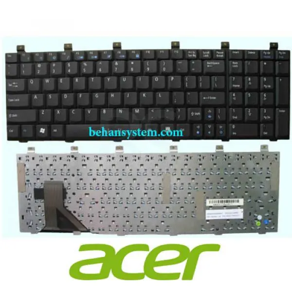 کیبورد لپ تاپ Acer مدل Aspire 1700 Keyboard Laptop ACER 1700 - فریم دار - 4