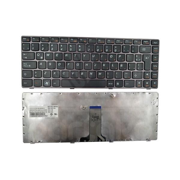 کیبورد لپ تاپ لنوو Laptop Keyboard Lenovo Ideapad Z470 بدون فریم Lenovo Keyboard Laptop IdeaPad Z470