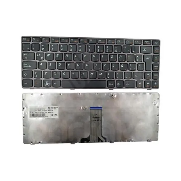 کیبورد لپ تاپ لنوو Laptop Keyboard Lenovo Ideapad Z470 بدون فریم Lenovo Keyboard Laptop IdeaPad Z470 - 2