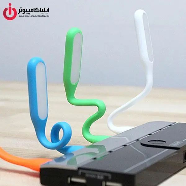 مجموعه سه عددی چراغ LED یو اس بی مدل Flexible USB Light Flexible USB Light - 3