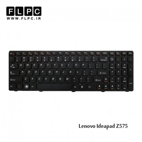 کیبورد لپ تاپ لنوو Lenovo laptop keyboard IdeaPad Z575 مشکی-با فریم