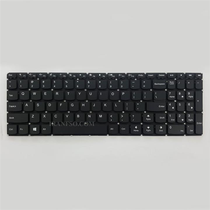 کیبورد لپ تاپ لنوو Lenovo Laptop Keyboard Ideapad 310-15 مشکی-بدون فریم Keyboard Lenovo Ideapad 310