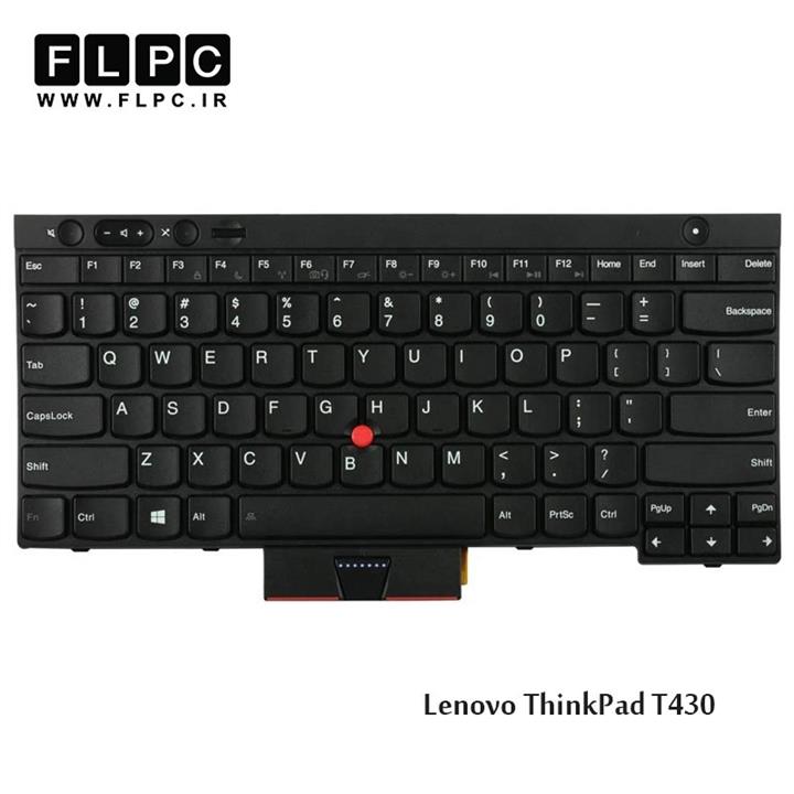 کیبورد لپ تاپ لنوو Lenovo ThinkPad T430 باموس- به همراه کلید پاور