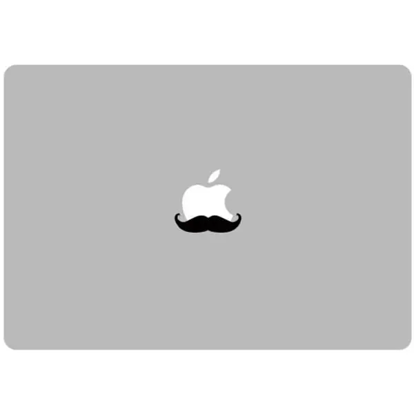 برچسب تزئینی ونسونی مدل Mustache مناسب برای مک بوک Wensoni Mustache MacBook Sticker - 2