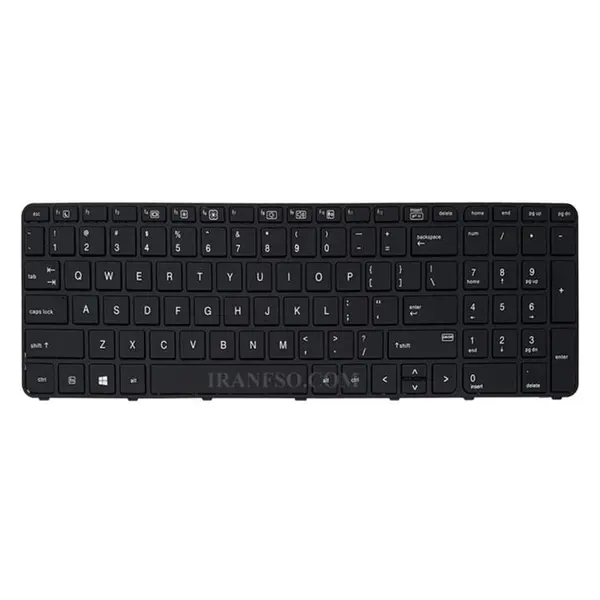 کیبرد لپ تاپ اچ پی Probook 450-G3 -اینترکوچک بافریم