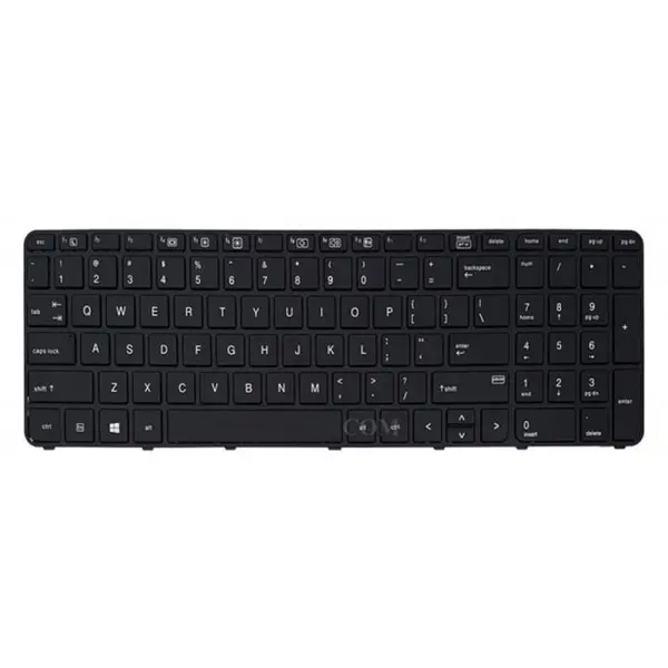 کیبرد لپ تاپ اچ پی Probook 450-G3 -اینترکوچک بافریم