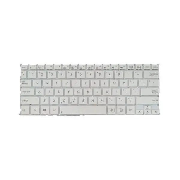 کیبرد لپ تاپ ایسوس S200-X200 -اینترکوچک بدون فریم S200 X200 White Notebook Keyboard - 3