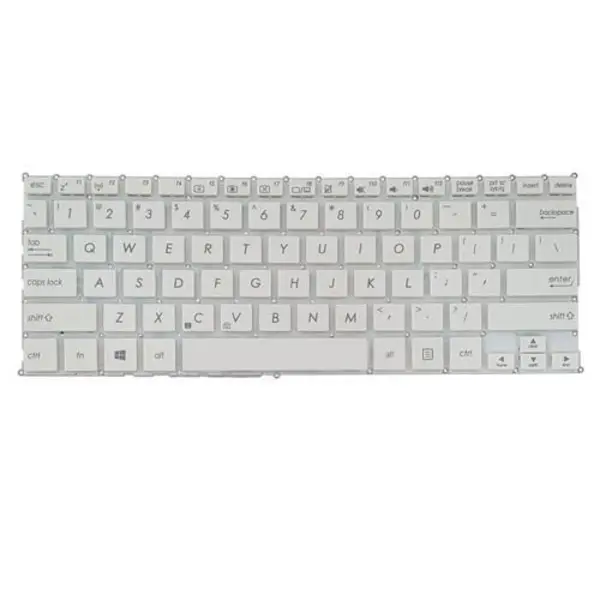 کیبرد لپ تاپ ایسوس S200-X200 -اینترکوچک بدون فریم S200 X200 White Notebook Keyboard - 5