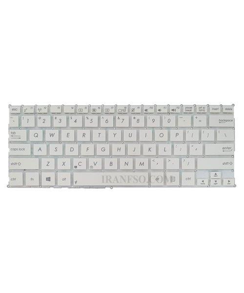 کیبرد لپ تاپ ایسوس S200-X200 سفید-اینترکوچک بدون فریم S200 X200 White Notebook Keyboard